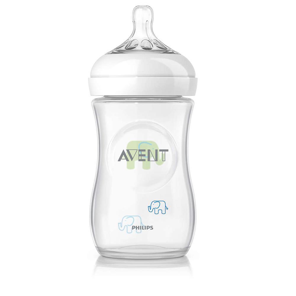 Philips Avent Natural Feeding Bottle 260ml 1m+ - Aussie Baby