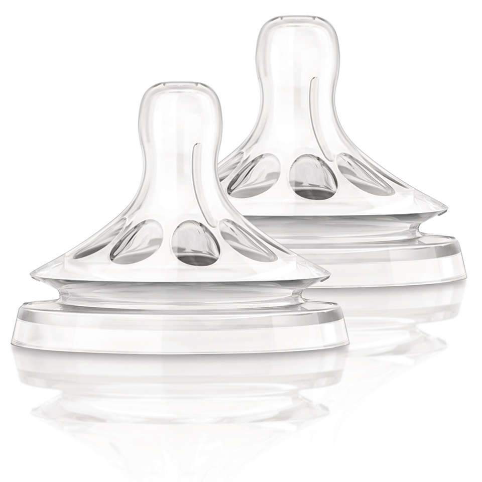 Philips Avent Newborn Flow Teats 0m+ (2 pack) - Aussie Baby
