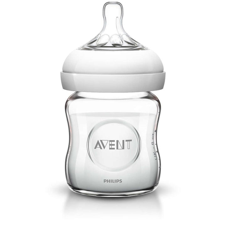 Philips Avent Natural Glass Feeding Bottle 120ml - Aussie Baby