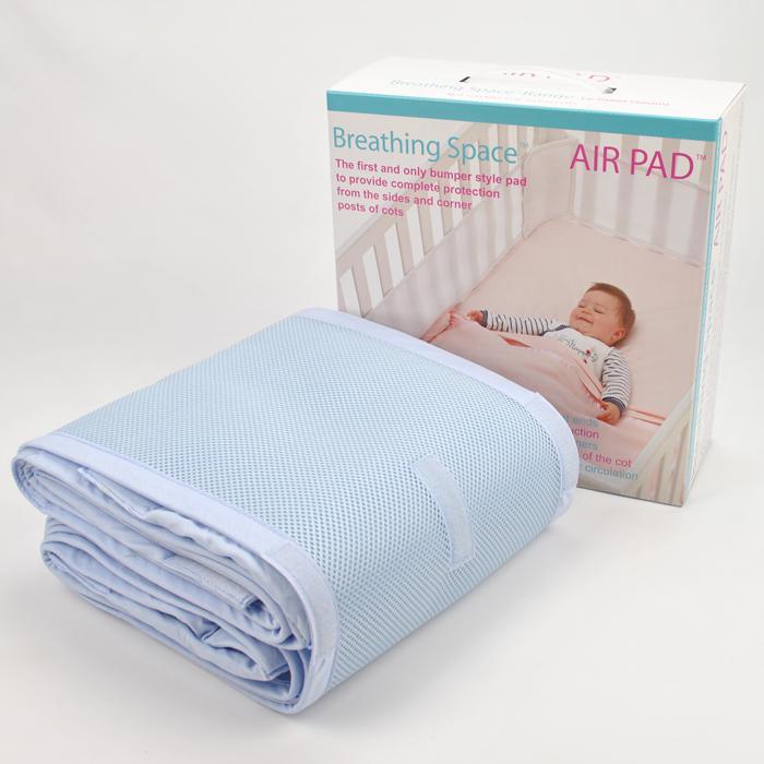 Sweet Dreams Air Pad - Standard Cot - Blue - Aussie Baby