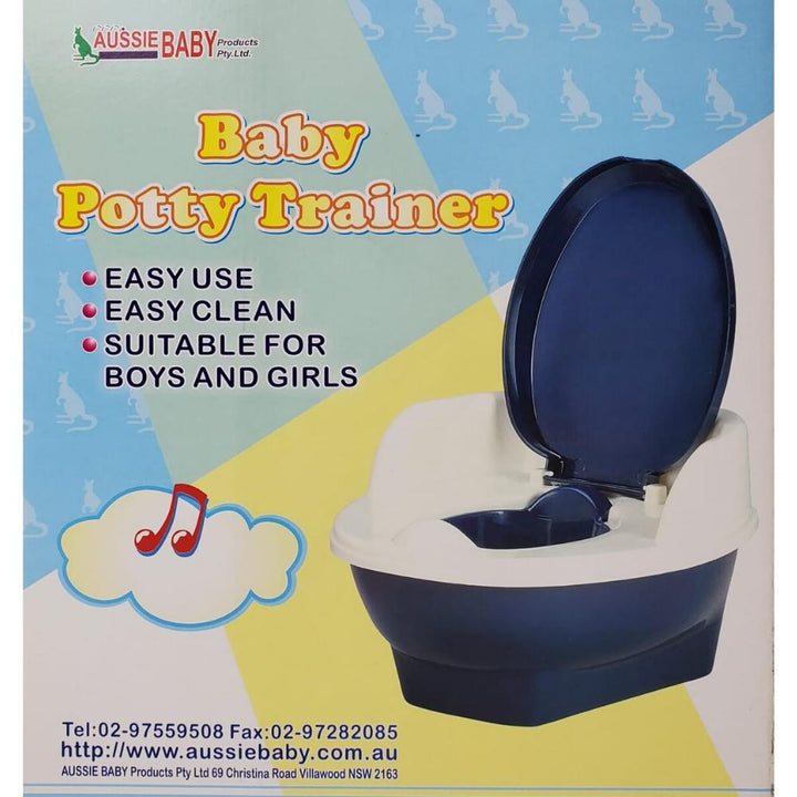 Aussie Baby Potty Trainer Chair - Blue - Aussie Baby