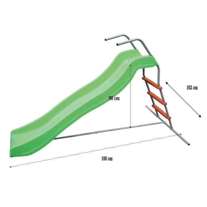 Wavy Slippery Dip Slide - Aussie Baby