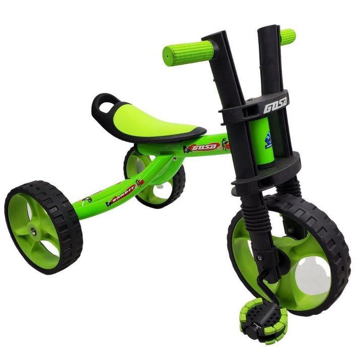 Supermax 12 Inch Kids Tricycle 3 Wheels Toodler Trike - Green - Aussie Baby