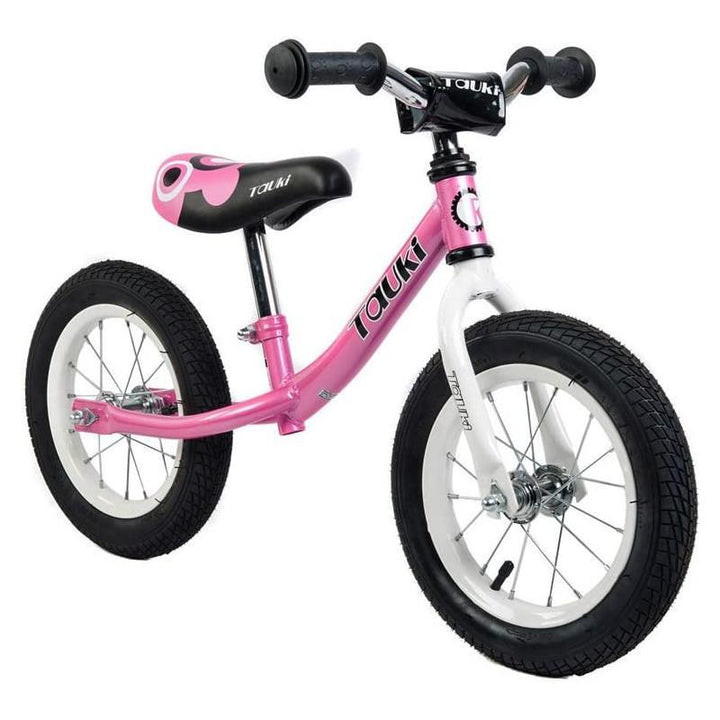Kid Balance Bike No Pedal Push Bicycle 12 Inch - Pink - Aussie Baby
