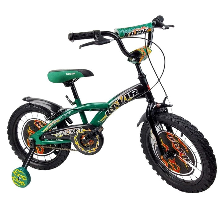 Supermax Cricket 16 Inch Kids Push Bike Green Aussie Baby