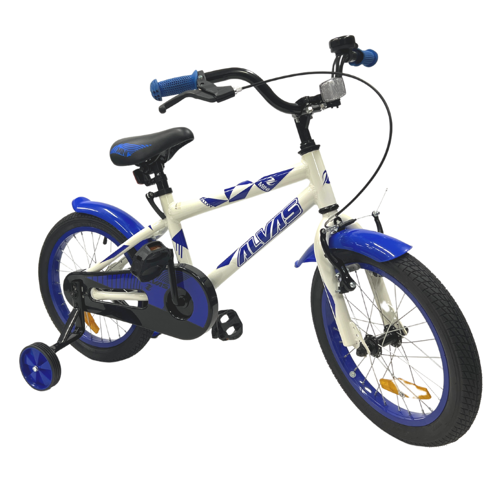 Supermax Alvas 16 Inch Boy Bike Blue