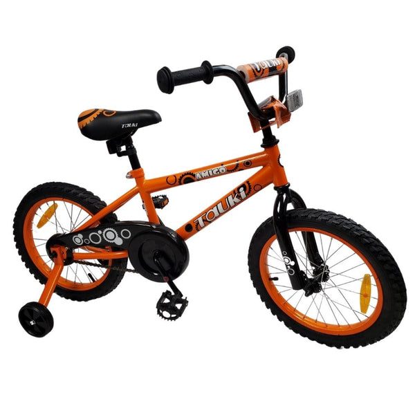 Supermax Amigo 16 Inch Kids Push Bike - Orange - Aussie Baby