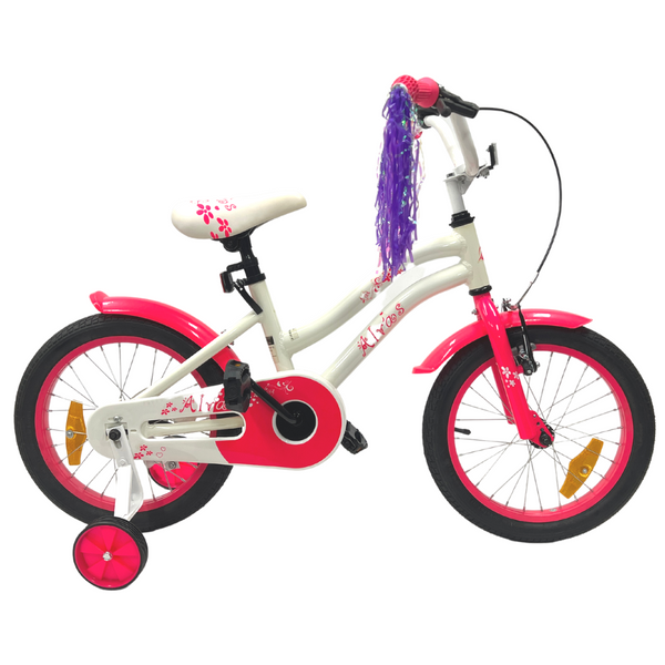 Supermax Alvas 16 Inch Girl Bike Pink