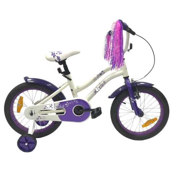 Supermax Alvas 16 Inch Girl Bike Purple