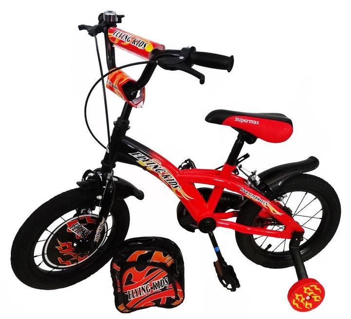 Supermax Flying Kids 12 inch BMX Bike - Red - Aussie Baby