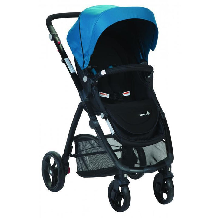 Safety 1st Visto 4 Wheel Stroller - Blue - Aussie Baby