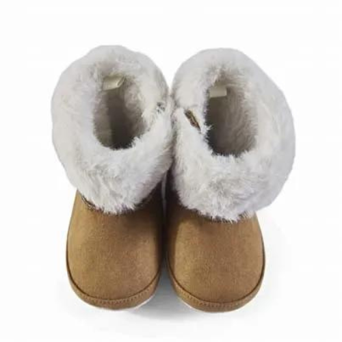 Snugtime Velcro Faux Fur Lined Boot