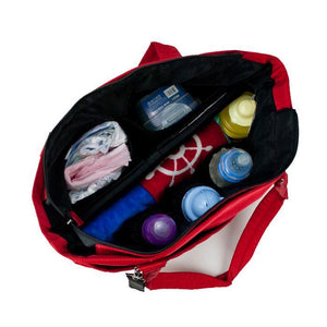 Bellotte Atelier Nappy Bag - Red Diamond - Aussie Baby