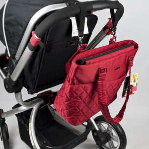 Bellotte Atelier Nappy Bag - Red Diamond - Aussie Baby