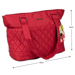 Bellotte Atelier Nappy Bag - Red Diamond - Aussie Baby