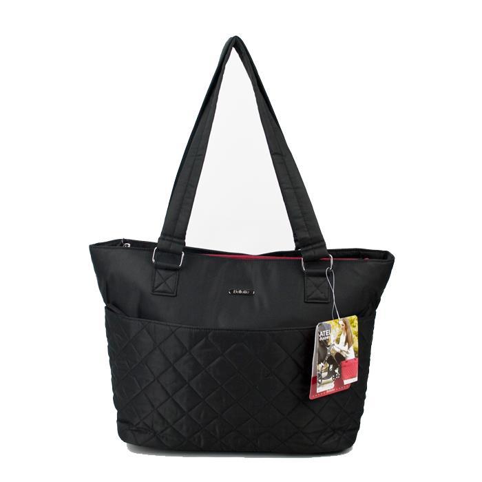 Bellotte Atelier Nappy Bag - Black Diamond - Aussie Baby