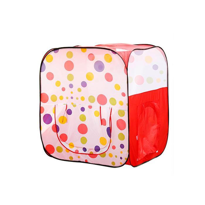 Kids Polka Dots Pop Up Play Tent Cubby House - Aussie Baby