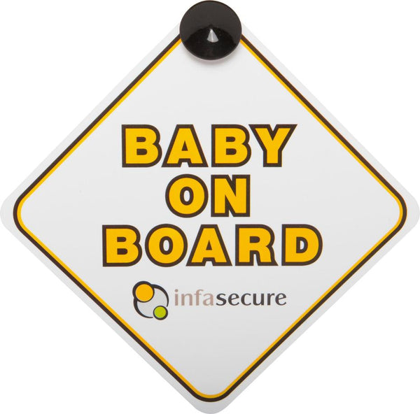 InfaSecure Baby On Board Sign - Aussie Baby