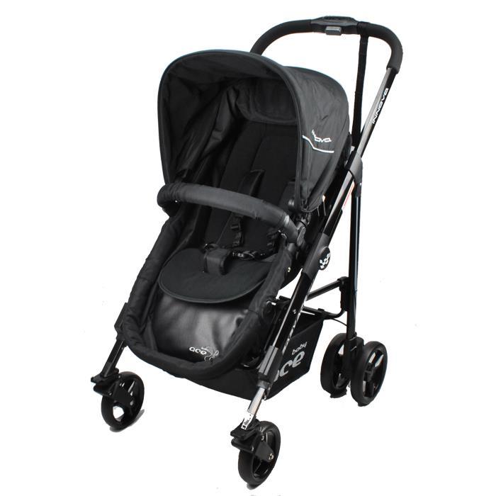 Baby Ace Innova Stroller - Black - Aussie Baby