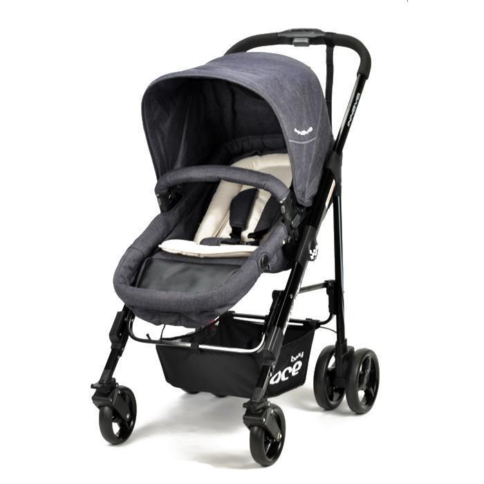Baby Ace Innova Stroller - Denim - Aussie Baby