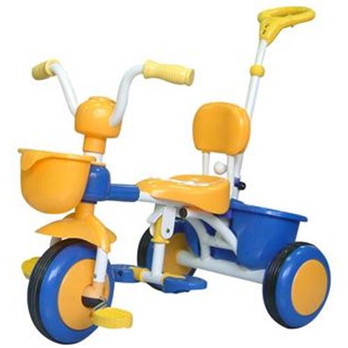 TCV T100 Kids Tricycle with Parent Handle - Blue - Aussie Baby
