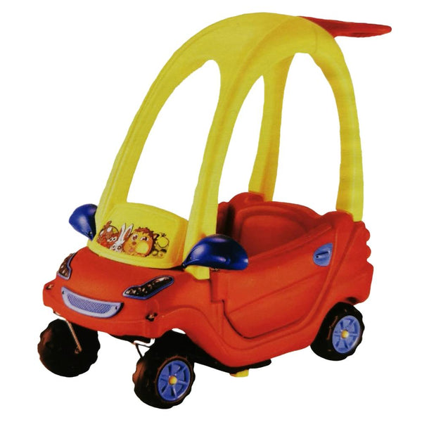 Aussie Baby Coupe Car - Red / Yellow - Aussie Baby