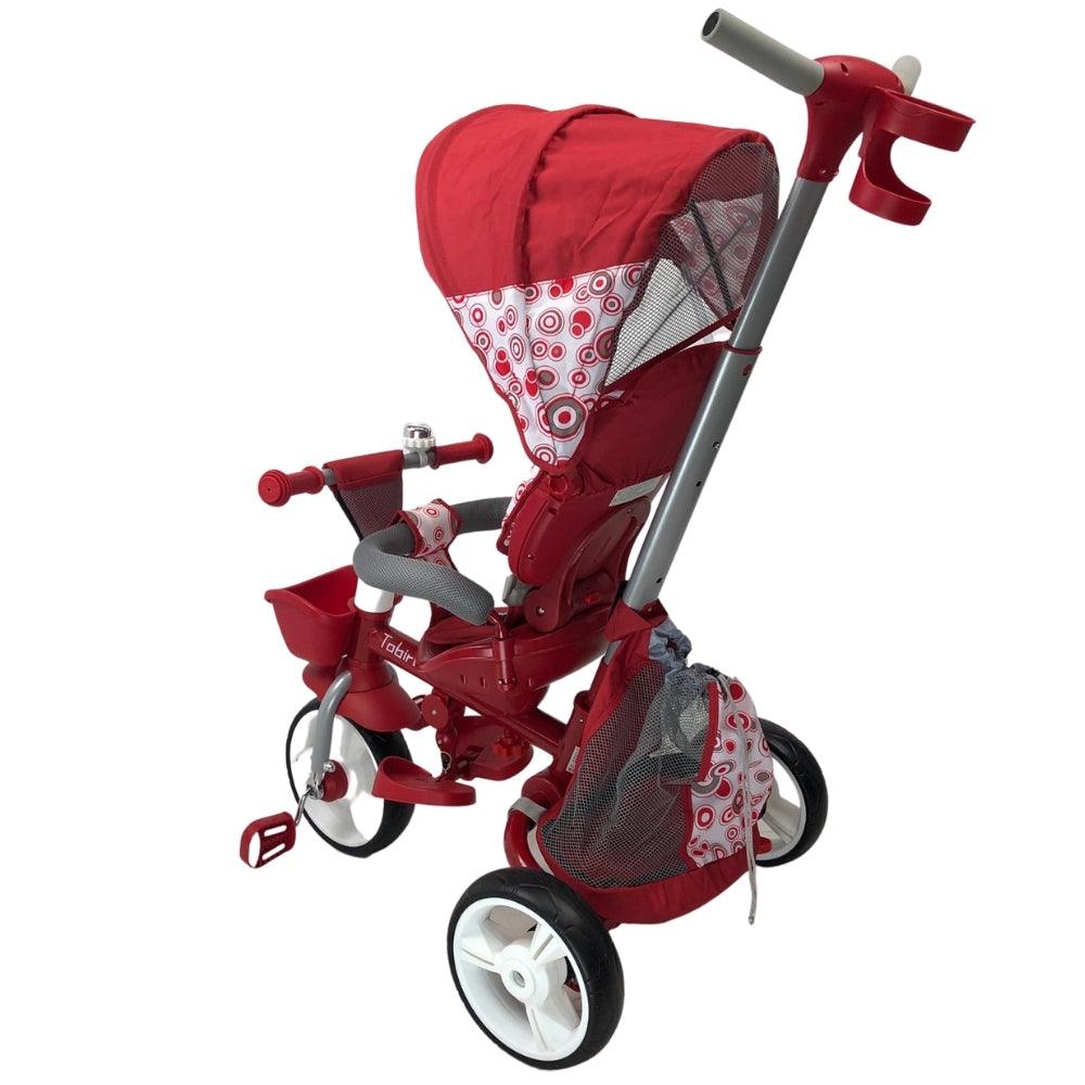 Deluxe Foldable Trike with Parent Control - Red - Aussie Baby