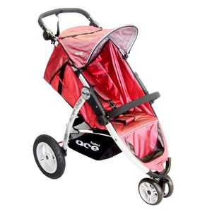 Baby Ace SCORPIO 3 Wheel Stroller - Red - Aussie Baby