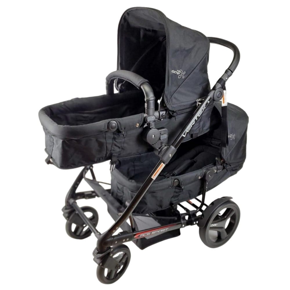 Baby Ace Vertex Tandem Pram - Aussie Baby
