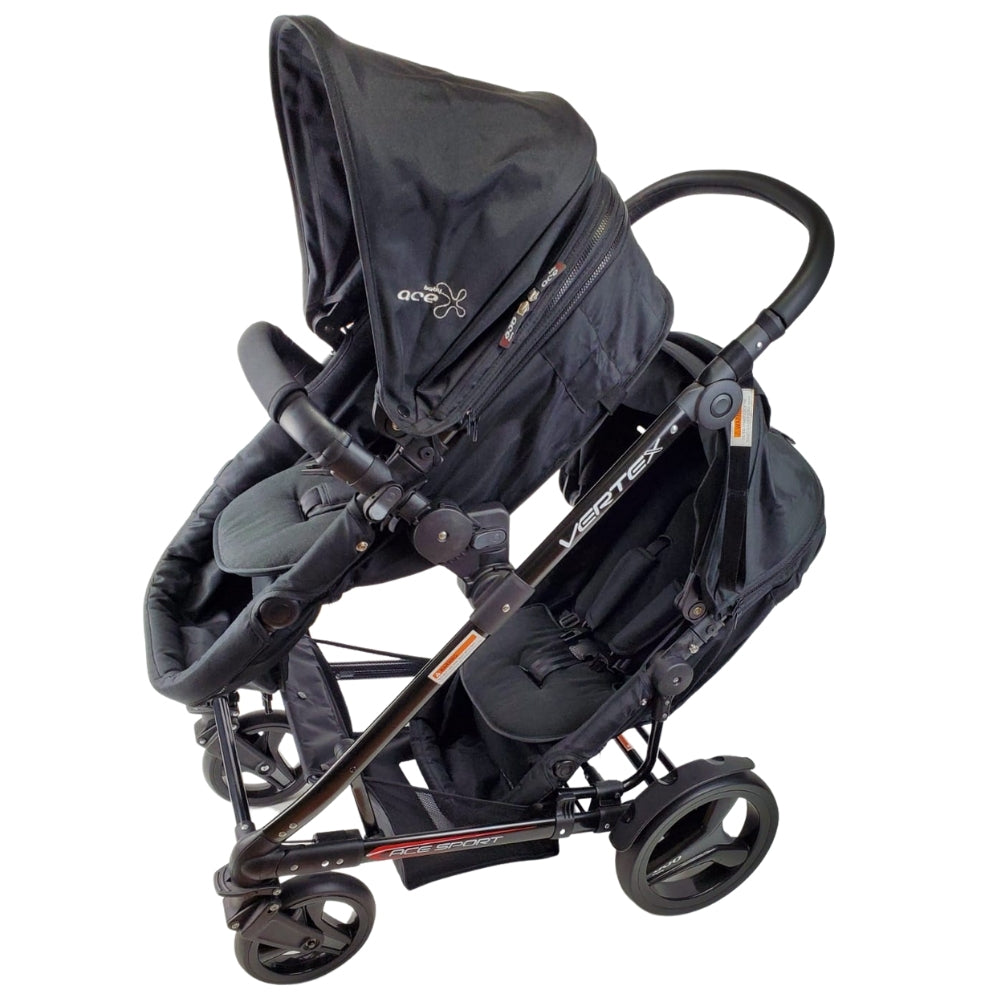 Baby Ace Vertex Tandem Pram - Aussie Baby