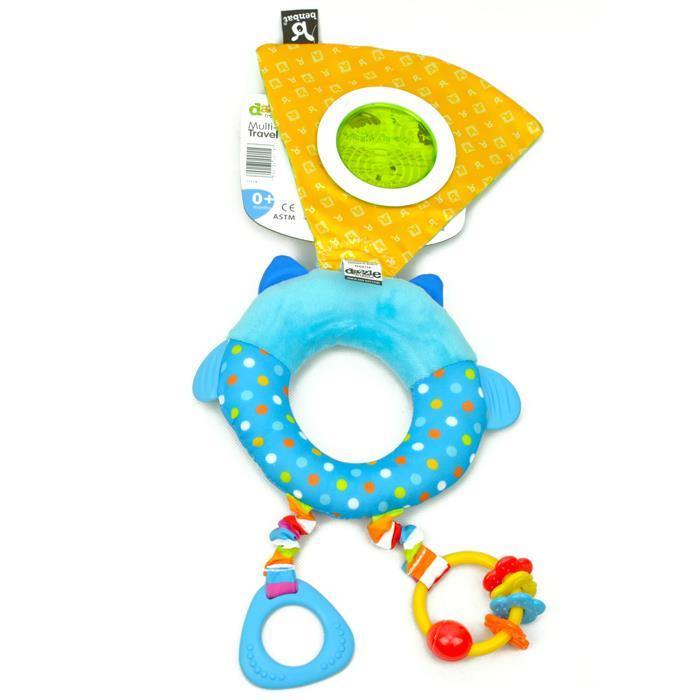 BenBat Dazzle Friends Clip On Travel Toy - Owl - Aussie Baby