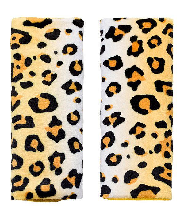 BenBat Travel Friends Seat Belt Pals - Leopard - Aussie Baby