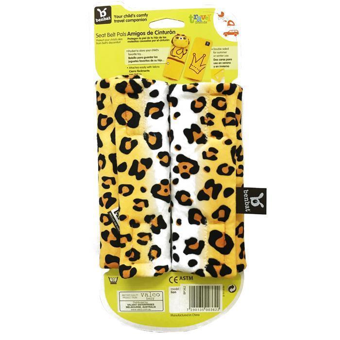 BenBat Travel Friends Seat Belt Pals - Leopard - Aussie Baby