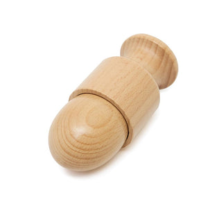 Wooden Object Fitting Exercise Ball Egg and Cup - Aussie Baby
