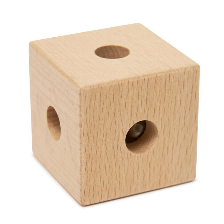 Wooden Square Caged Bell - Aussie Baby