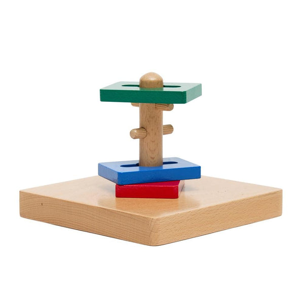 Wooden Twist & Sort Stacking Toy - Aussie Baby