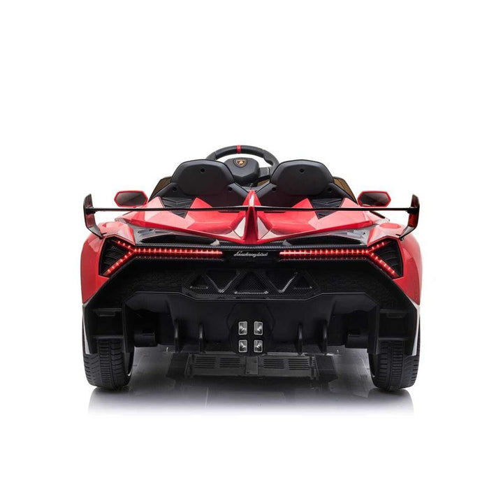 Licensed Lamborghini Veneno Battery Powered Ride On Car - Red - Aussie Baby