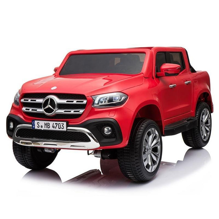 Mercedes-Benz X-Class Ute, 4x4 4WD Electric Ride On Toy - Red - Aussie Baby
