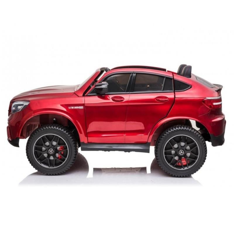 Kids 2 Seater Mercedes-Benz AMG GLC63S 24V Children’s Ride On SUV - Red - Aussie Baby