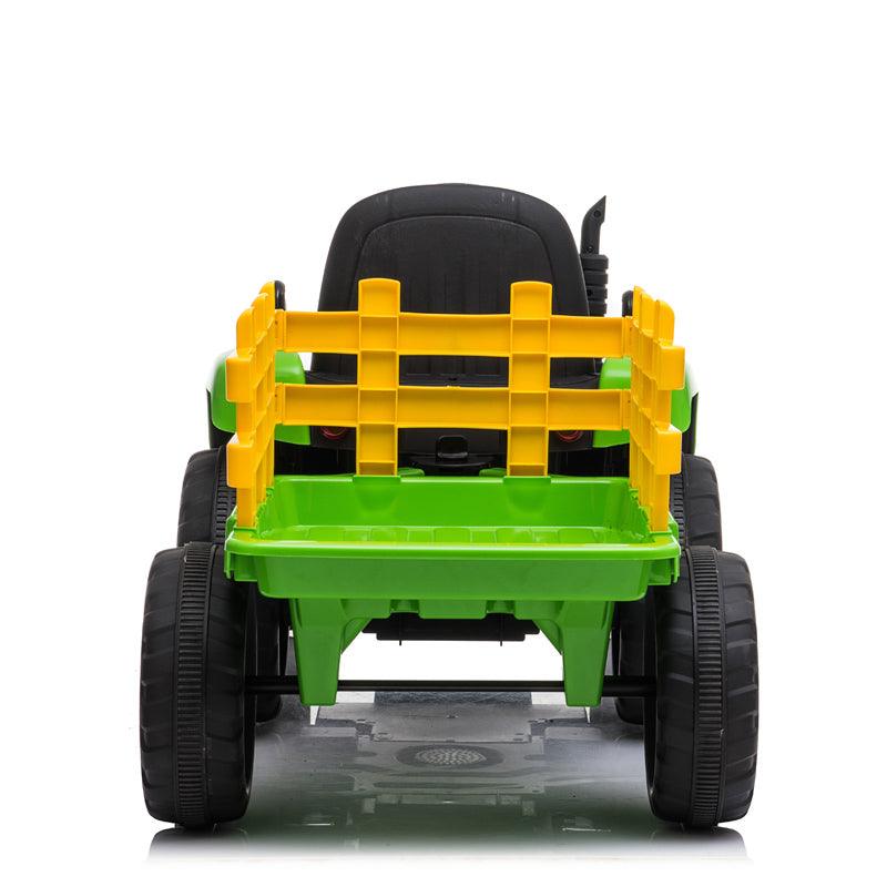 Green Tractor with Trailer - Aussie Baby