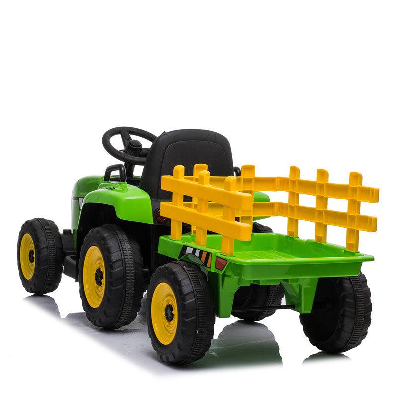 Green Tractor with Trailer - Aussie Baby