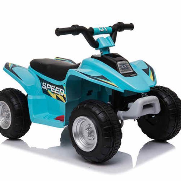 6V Kids Electric Ride On ATV Quad Bike 4 Wheeler Toy Car - Aqua - Aussie Baby