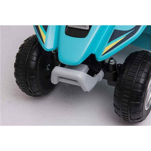 6V Kids Electric Ride On ATV Quad Bike 4 Wheeler Toy Car - Aqua - Aussie Baby