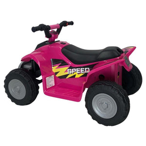 6V Kids Electric Ride On ATV Quad Bike 4 Wheeler Toy Car - Pink - Aussie Baby