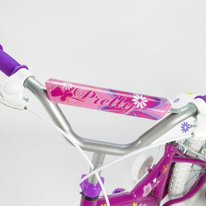 14 inch 34cm Girl Deluxe Bicycle Pink Bike with Training Wheels - Aussie Baby