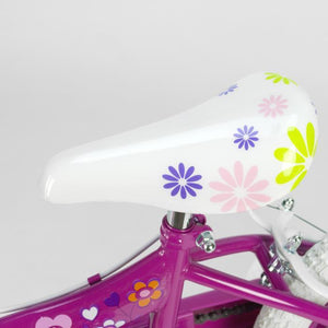 14 inch 34cm Girl Deluxe Bicycle Pink Bike with Training Wheels - Aussie Baby