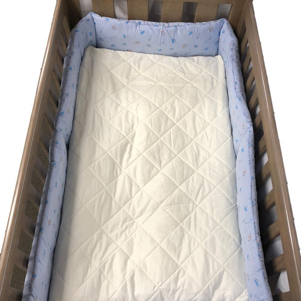Aussie Baby Classic Cot Bumper - Blue - Aussie Baby