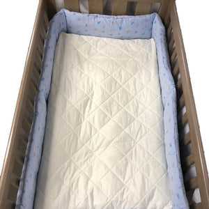 Aussie Baby Classic Cot Bumper - Blue - Aussie Baby