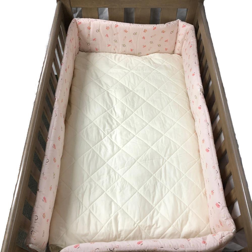 Aussie Baby Classic Cot Bumper - Pink - Aussie Baby