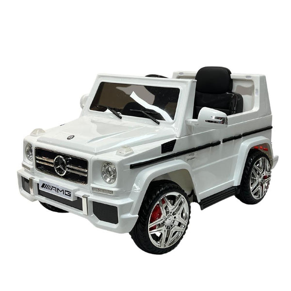 12V Mercedes Benz Jeep G65 - White - Aussie Baby